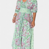 Robe d'été décontractée Dunya avec décolleté en V