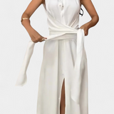 Robe Chemise Meryl avec Boutons et Ceinture Ajustable