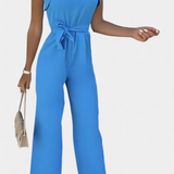 Mono Élégant Sans Manches Shalonda avec Nœud