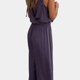 Mono Donatila Unique avec Détails Dorés et Jambes Ouvertes