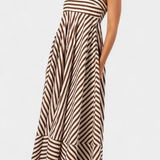 Robe Convertible Froissée Rose avec Charme Nocturne