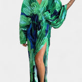 Robe Maxi Recca avec Plis