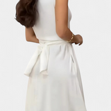 Robe Chemise Meryl avec Boutons et Ceinture Ajustable