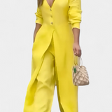 Mono Whitney avec décolleté en V et ouverture frontale