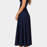 Robe Midi A-Line Flora avec Corset