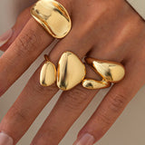 Anneaux en Métal Irréguliers