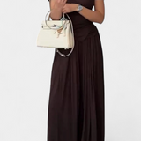 Ensemble Confortable de Deux Pièces Ruslana avec Décolleté en V Croisé