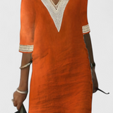 Robe Midi d'Élégance Décontractée Malia