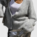 Cardigan en Mélange de Cachemire Doux Daniela