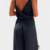 Mono Donatila en Coton avec Ouvertures Latérales et Décolleté Croisé