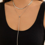 Collier Choker en Chaîne Métallique