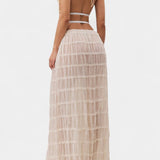 Ensemble Eugenie avec Top Plissé et Jupe