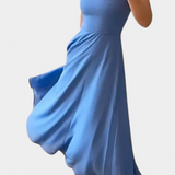 Robe Midi A-Line Mary Sans Manches