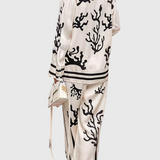 Ensemble Pantalon Large Nazareth avec Imprimé Artistique