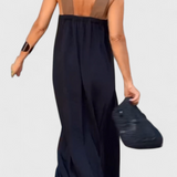 Robe Edith avec Col Croisé et Dos Ouvert