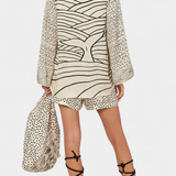 Ensemble Chemise Imprimée Amalia avec Short à Taille Élastique