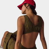 Robe Midi Katana avec ourlet en bulle et corset ajusté