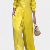 Mono Whitney avec décolleté en V et ouverture frontale