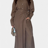 Chemise Décontractée Marisol et Pantalons Jupe