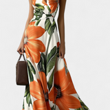 Robe Classique Regina avec Imprimé Floral