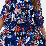 Robe Mini Besa avec Imprimé Floral et Silhouette Fluide