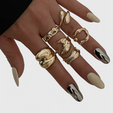 Bague Irregulière à Couches Multiples