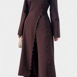 Ensemble Décontracté Doux Melissa avec Blouse à Boutons et Pantalons