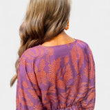 Robe Maxi Elara avec Décolleté en V et Nœud Frontal