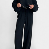 Ensemble de Deux Pièces Aya en Coton avec Décolleté en V