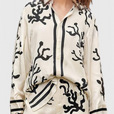 Ensemble Pantalon Large Nazareth avec Imprimé Artistique