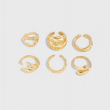 Bague Irregulière à Couches Multiples