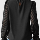 Blouse à Manches Longues Nautique Helga