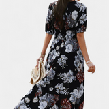 Robe d'Été Benoja avec Imprimé Floral et Silhouette Définie