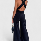 Mono à Jambes Larges Ivana avec Dos Croisé