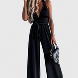 Mono à Jambes Larges Ivana avec Dos Croisé