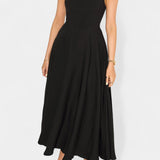 Robe Midi A-Line Mary Sans Manches