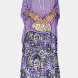 Robe Maxi Batwing Caroline avec Imprimé