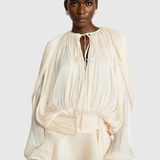 Robe Mini Aurore avec Volants et Plis Complets