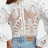 Blouse en Dentelle Solstice