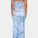 Robe en Dentelle Florale Iris