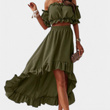 Ensemble de Deux Pièces Off-Shoulder Katja