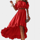 Ensemble de Deux Pièces Off-Shoulder Katja