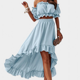 Ensemble de Deux Pièces Off-Shoulder Katja