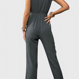 Mono Texturé Marisela avec Décolleté en V