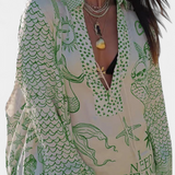 Ensemble Chemise Imprimée Amalia avec Short à Taille Élastique