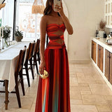 Robe Maxi Sans Manches Coupe A Maisie