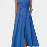 Robe Chemise Meryl avec Boutons et Ceinture Ajustable