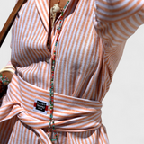 Robe Chemise Rayée Sherlyn Intemporelle