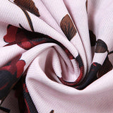 Robe Glissante Irina avec Imprimé Floral et Dos Ouvert