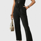 Mono Texturé Marisela avec Décolleté en V